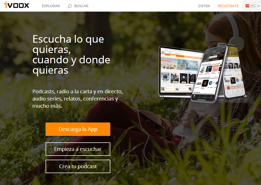 Ivoox página web