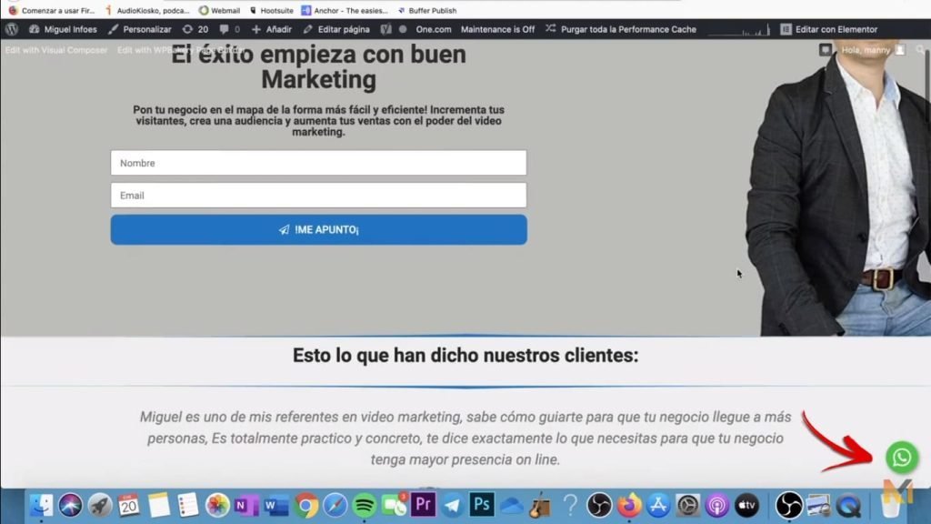 tutorial botón Whatsapp